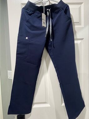 Figs Navy Drawstring Pants